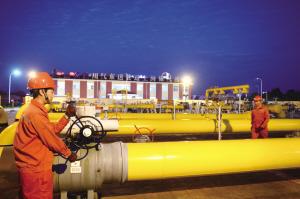 川氣東送管道年輸氣量創(chuàng)新高