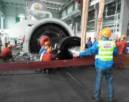 上海電建二公司開拓檢修市場完成首臺百萬機組發電機本體大修