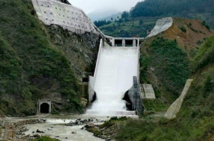 云南大華橋水電站蓄水至發(fā)電高程