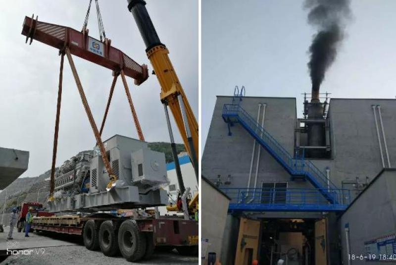 田灣核電41UBS廠房應(yīng)急柴油發(fā)電機(jī)啟動成功