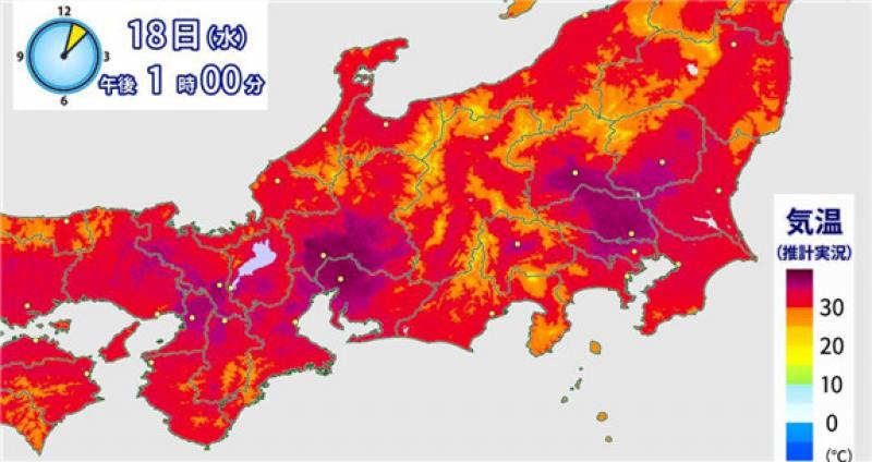 因為兩周高溫，日本重新啟用舊的原油和燃料燃料發電廠