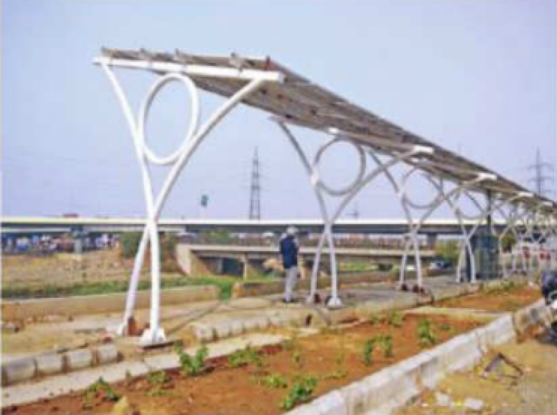 印度首個太陽能自行車道走廊將于明年3月開放