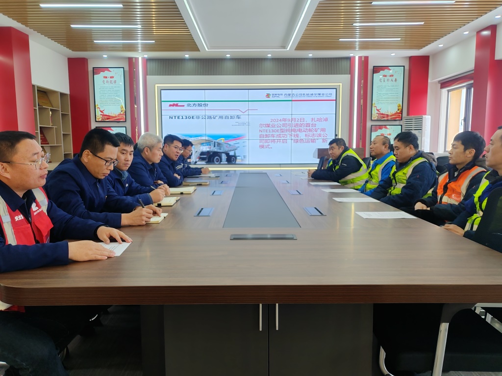 黨建聯(lián)建結碩果 電能礦卡向“綠”突圍