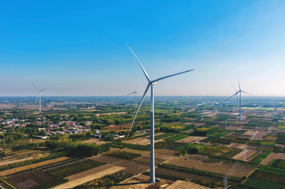 河北廣宗雙安風(fēng)電場(chǎng)全容量并網(wǎng)