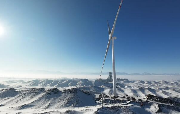 中國(guó)能建陜西院總承包新疆分散式風(fēng)電項(xiàng)目并網(wǎng)發(fā)電