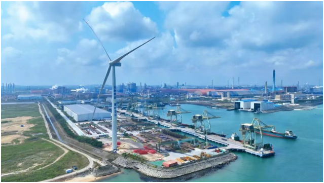 國內(nèi)首套大容量工業(yè)園區(qū)級分散式風(fēng)電項(xiàng)目并網(wǎng)